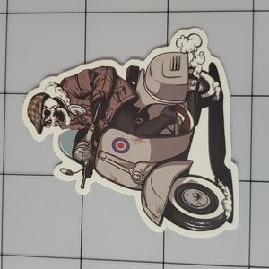 Skull Sticker